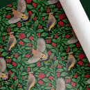 Search for botanical christmas wrapping paper Vintage
