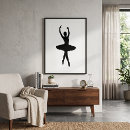 Search for ballet pose Ballet dancer silhouette