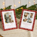 Search for buffalo plaid christmas cards Tartan