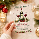 Search for wine christmas invitations Jingle and mingle