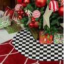 Search for black white checkered pattern christmas decor For her