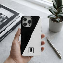 Search for split iphone cases Black and white