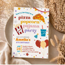 Search for pizza and pajamas party invitations Slumber