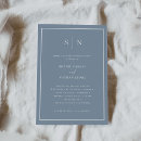 Search for dusty blue rehearsal dinner invitations The night before