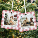 Search for pattern christmas tree decorations Gingham