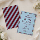 Search for burgundy and blue wedding invitations Vintage