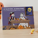 Search for halloween anniversary cards Skeleton
