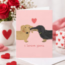 Search for dog valentines day cards Dachshund