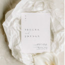 Search for bohemian wedding invitations Black and white