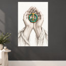 Search for peace and unity posters Hope