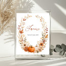Search for rustic bridal shower signs Botanical