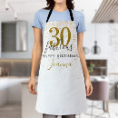 Search for 30th aprons 30 and fabulous