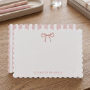 Search for scalloped note cards Elegant
