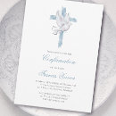 Search for blue confirmation invitations Holy cross