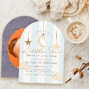 Search for moon 1st birthday invitations Cloud