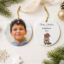 Search for racoon christmas tree decorations Watercolor
