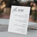 Search for menu signs Minimalist bar