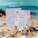 Search for underwater baby shower invitations Under the sea