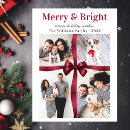 Search for red ribbon christmas cards Photo collage