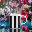 Search for black white vertical stripes mugs Lines