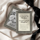Search for tartan wedding invitations Black