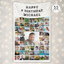 Search for 80th birthday banners Any age birthday