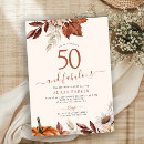 Search for autumn birthday invitations Watercolor