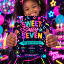 Search for glow in the dark dance invitations Let's glow crazy