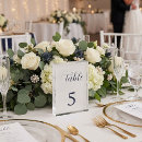 Search for nautical table cards Dusty blue