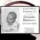 Search for seventy fifth birthday invitations For him