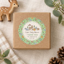 Search for woodland fox stickers Woodland animals baby shower