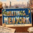 Search for greetings from new york postcards Antique