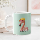 Search for flamingo mugs Illustration