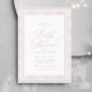 Search for striped baby shower invitations Preppy