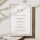 Search for black white red wedding invitations Elegant