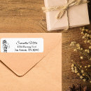 Search for airplane return address labels For her