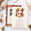 Search for memorial religious invitations Elegant