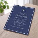 Search for classic christening invitations Minimalist