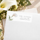 Search for calla lily return address labels Modern