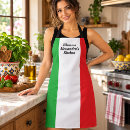 Search for funny italian aprons Flag of italy