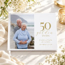 Search for 50th anniversary guest books Simple