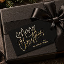 Search for black and gold gift tags Chic