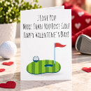 Search for golf valentines day cards Golfer