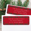 Search for tartan return address labels Traditional