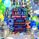 Search for laser tag birthday Neon birthday party