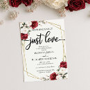 Search for casual wedding reception invitations Calligraphy