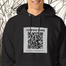 Search for qr code hoodies Black and white