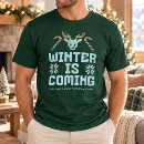 Search for winter is coming tshirts Candy cane