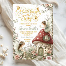 Search for enchanted forest baby shower invitations Mother to be