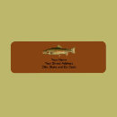 Search for fly fishing return address labels Trout